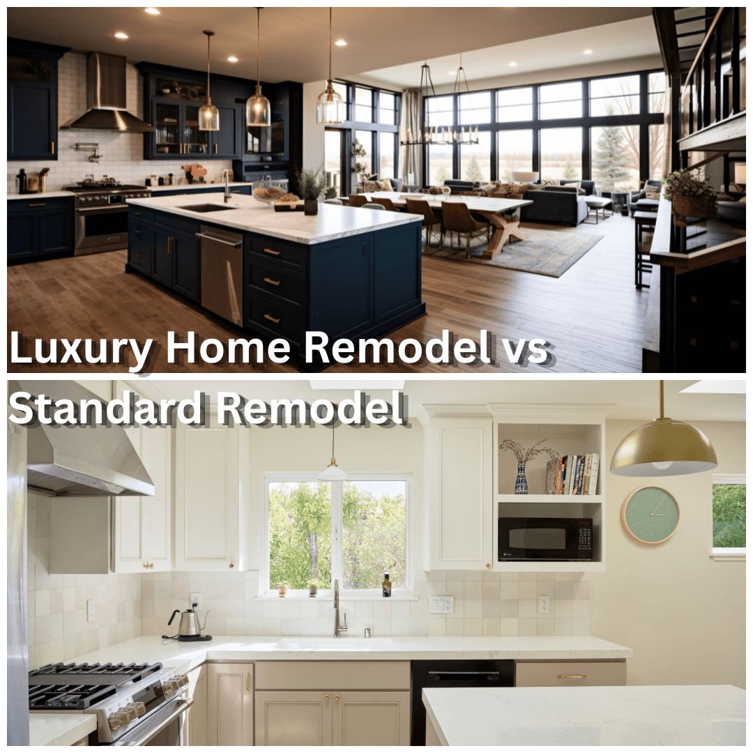 luxury home remodel vs standard remodel orange county