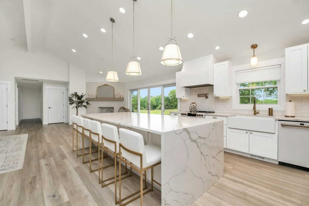 Luxury kitchen remodel in Malibu
